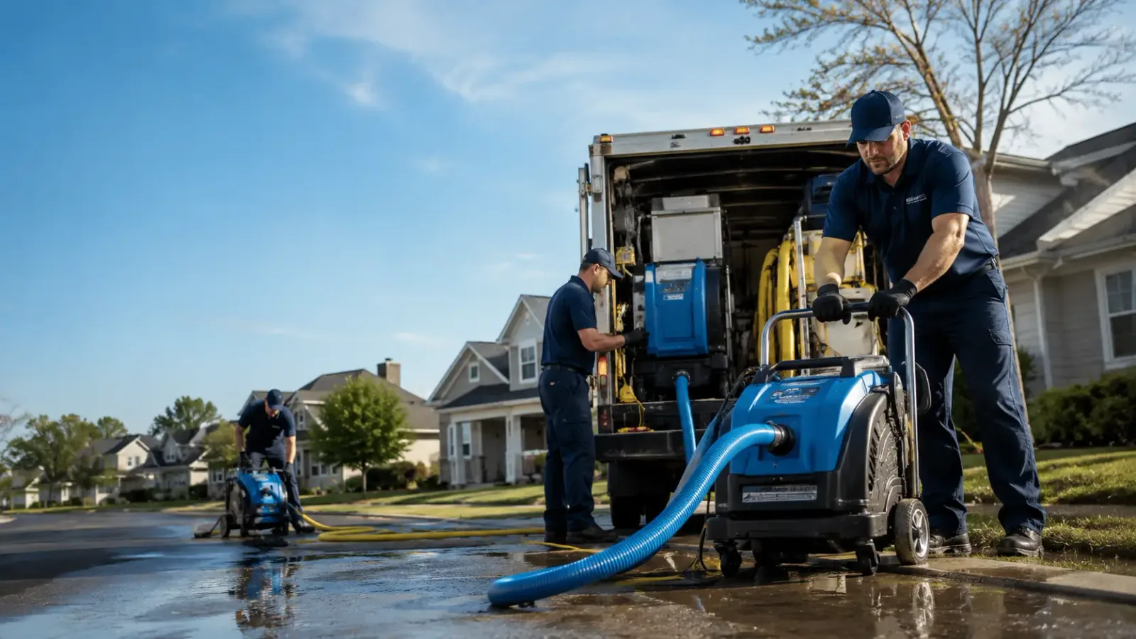 Flood Damage Cleanup in Waka, TX
